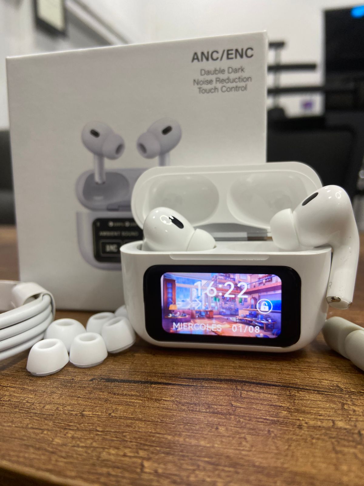 RELOJ X10 7 MANILLAS+AIRPODS PANTALLA